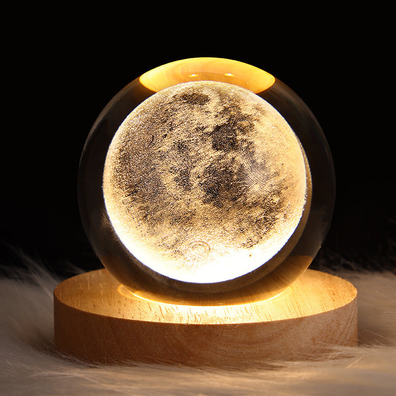 Galaxy Glow 3D Night Lamp🌖🪐